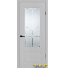 Дверь PSC-37 / Цвет Агат / Сатинат, гравированное / Двери PROFILO PORTE