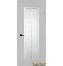 Дверь PSC-35 / Цвет Агат / Сатинат, гравированное / Двери PROFILO PORTE
