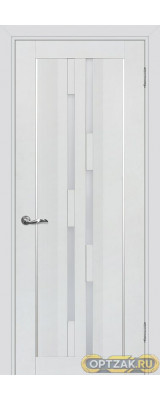 Дверь PSC-33 / Цвет Агат / белый сатинат / Двери PROFILO PORTE