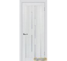 Дверь PSC-33 / Цвет Агат / белый сатинат / Двери PROFILO PORTE