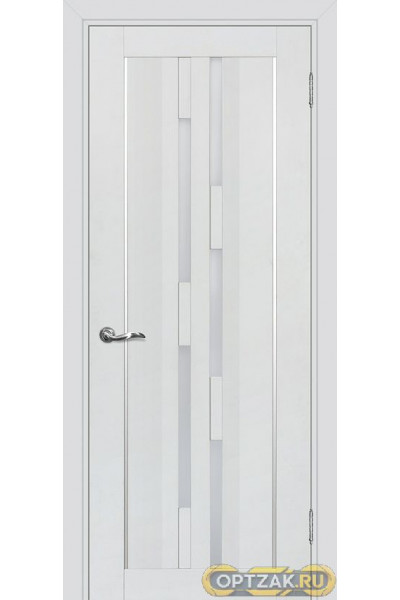 Дверь PSC-33 / Цвет Агат / белый сатинат / Двери PROFILO PORTE