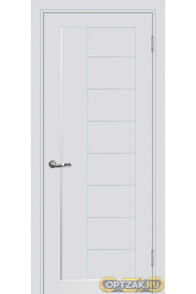 Дверь PSC-17 / Цвет Агат / белый сатинат / Двери PROFILO PORTE