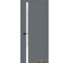 Дверь PSC-10 / Цвет Графит / белый лакобель / Двери PROFILO PORTE