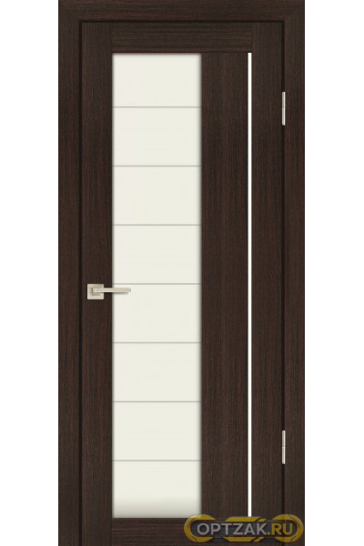 Дверь PS-41 / Цвет Венге Мелинга / белый сатинат / Двери PROFILO PORTE