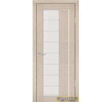 Дверь PS-41 / Цвет Капучино Мелинга / белый сатинат / Двери PROFILO PORTE