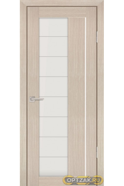 Дверь PS-41 / Цвет Капучино Мелинга / белый сатинат / Двери PROFILO PORTE