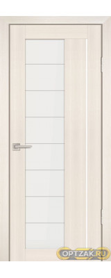 Дверь PS-41 / Цвет Перламутровый дуб / белый сатинат / Двери PROFILO PORTE