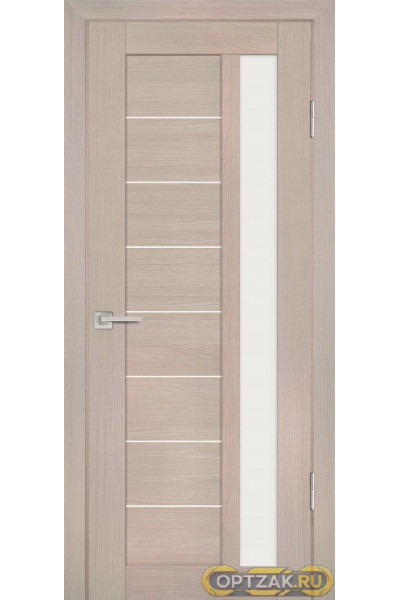 Дверь PS-40 / Цвет Капучино Мелинга / белый сатинат / Двери PROFILO PORTE