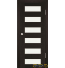 Дверь PS-35 / Цвет Венге Мелинга / белый сатинат / Двери PROFILO PORTE