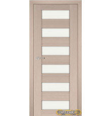Дверь PS-35 / Цвет Капучино Мелинга / белый сатинат / Двери PROFILO PORTE