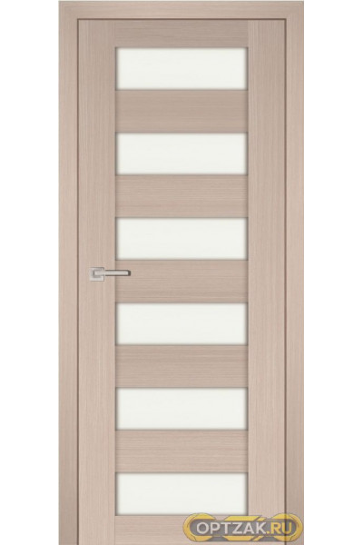 Дверь PS-35 / Цвет Капучино Мелинга / белый сатинат / Двери PROFILO PORTE