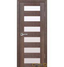Дверь PS-35 / Цвет Орех пасадена / белый сатинат / Двери PROFILO PORTE