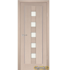 Дверь PS-34 / Цвет Капучино Мелинга / белый сатинат / Двери PROFILO PORTE