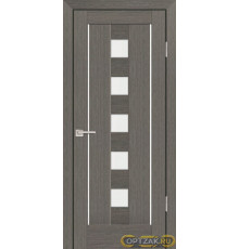 Дверь PS-34 / Цвет Грей Мелинга / белый сатинат / Двери PROFILO PORTE