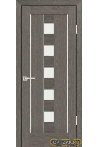 Дверь PS-34 / Цвет Грей Мелинга / белый сатинат / Двери PROFILO PORTE