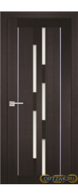 Дверь PS-33 / Цвет Венге Мелинга / белый сатинат / Двери PROFILO PORTE