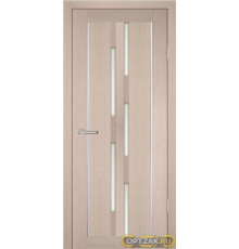 Дверь PS-33 / Цвет Капучино Мелинга / белый сатинат / Двери PROFILO PORTE