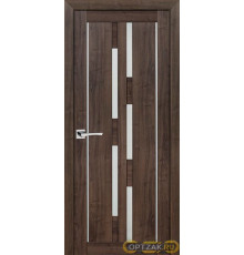 Дверь PS-33 / Цвет Орех пасадена / белый сатинат / Двери PROFILO PORTE