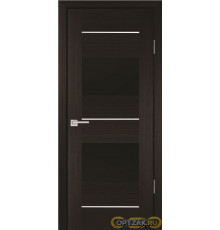 Дверь PS-21 / Цвет Мокко / черный лакобель / Двери PROFILO PORTE