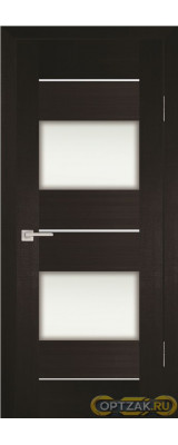 Дверь PS-21 / Цвет Венге Мелинга / белый сатинат / Двери PROFILO PORTE