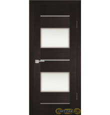 Дверь PS-21 / Цвет Венге Мелинга / белый сатинат / Двери PROFILO PORTE