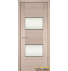 Дверь PS-21 / Цвет Капучино Мелинга / белый сатинат / Двери PROFILO PORTE
