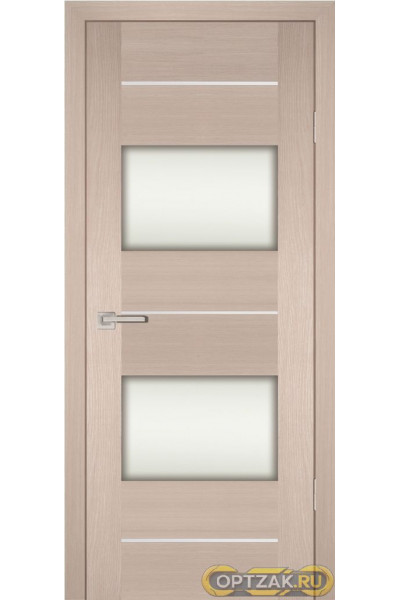 Дверь PS-21 / Цвет Капучино Мелинга / белый сатинат / Двери PROFILO PORTE