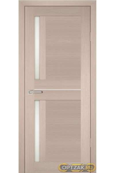 Дверь PS-19 / Цвет Капучино Мелинга / белый сатинат / Двери PROFILO PORTE