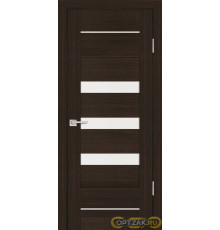 Дверь PS-18 / Цвет Венге Мелинга / белый сатинат / Двери PROFILO PORTE