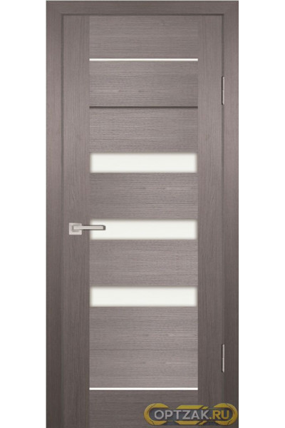 Дверь PS-18 / Цвет Грей Мелинга / белый сатинат / Двери PROFILO PORTE