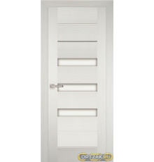 Дверь PS-18 / Цвет Перламутровый дуб / белый сатинат / Двери PROFILO PORTE