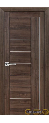 Дверь PS-17 / Цвет Орех пасадена / белый сатинат / Двери PROFILO PORTE
