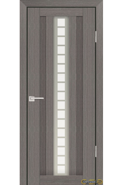 Дверь PS-16 / Цвет Грей Мелинга / белый сатинат / Двери PROFILO PORTE