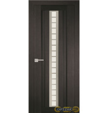 Дверь PS-16 / Цвет Венге Мелинга / белый сатинат / Двери PROFILO PORTE