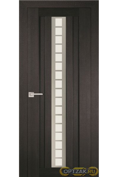 Дверь PS-16 / Цвет Венге Мелинга / белый сатинат / Двери PROFILO PORTE