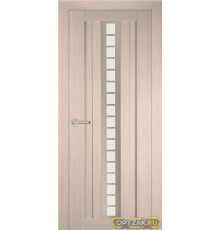 Дверь PS-16 / Цвет Капучино Мелинга / белый сатинат / Двери PROFILO PORTE