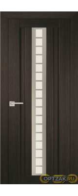 Дверь PS-16 / Цвет Мокко / белый сатинат / Двери PROFILO PORTE