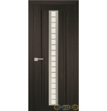Дверь PS-16 / Цвет Мокко / белый сатинат / Двери PROFILO PORTE