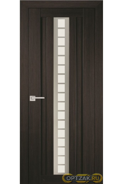 Дверь PS-16 / Цвет Мокко / белый сатинат / Двери PROFILO PORTE