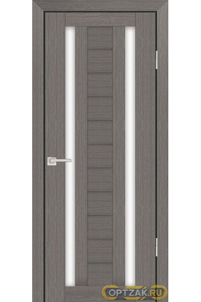 Дверь PS-15 / Цвет Грей Мелинга / белый сатинат / Двери PROFILO PORTE