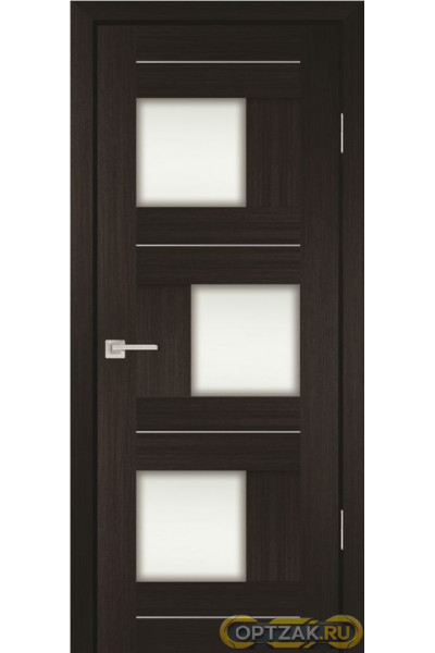 Дверь PS-13 / Цвет Мокко / белый сатинат / Двери PROFILO PORTE