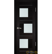Дверь PS-13 / Цвет Венге Мелинга / белый сатинат / Двери PROFILO PORTE