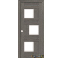 Дверь PS-13 / Цвет Грей Мелинга / белый сатинат / Двери PROFILO PORTE