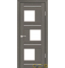 Дверь PS-13 / Цвет Грей Мелинга / белый сатинат / Двери PROFILO PORTE
