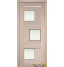 Дверь PS-13 / Цвет Капучино Мелинга / белый сатинат / Двери PROFILO PORTE