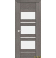 Дверь PS-11 / Цвет Грей Мелинга / белый сатинат / Двери PROFILO PORTE