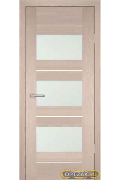 Дверь PS-11 / Цвет Капучино Мелинга / белый сатинат / Двери PROFILO PORTE