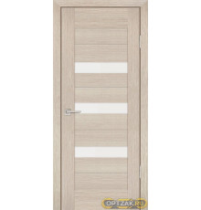 Дверь PS-09 / Цвет Капучино Мелинга / белый сатинат / Двери PROFILO PORTE