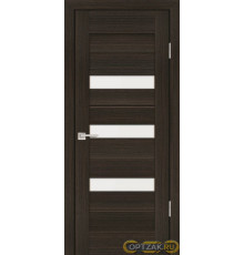 Дверь PS-09 / Цвет Мокко / белый сатинат / Двери PROFILO PORTE