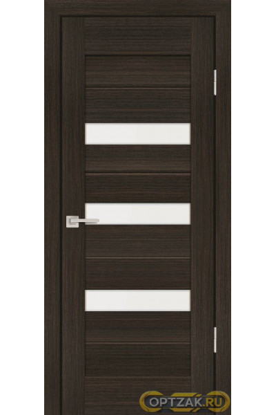 Дверь PS-09 / Цвет Мокко / белый сатинат / Двери PROFILO PORTE